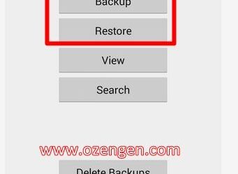 Android Mesajları Nasıl Yedeklenir