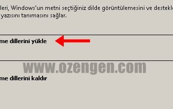 Bilgisayar Dili Nasıl Değiştirilir