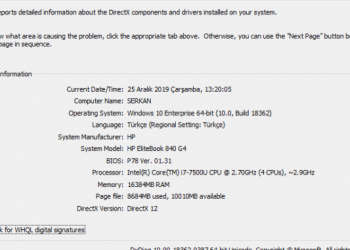 Bilgisayar Özelliklerine Nasıl Bakılır
