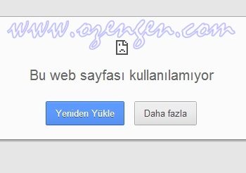 “Bu Web sayfası kullanılamıyor” Kesin Çözüm
