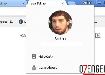 Chrome Profil Yönetimi Nasıl Kapatılır