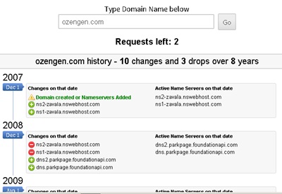 Domain Geçmişi Nasıl Öğrenilir Domain History