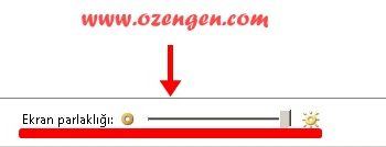Ekran Parlaklığı Nasıl Ayarlanır