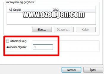 Ethernet Kartı Önceliği Nasıl Ayarlanır