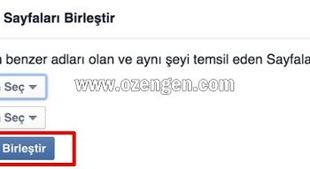 Facebook Sayfa Birleştirme Nasıl Yapılır