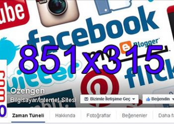 Facebook Video, Resim, Yazı, ve Sayfa Boyutları