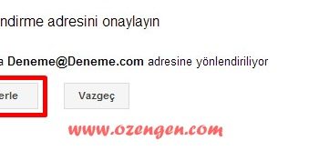 Gmail Hesabı Nasıl Yönlendirilir