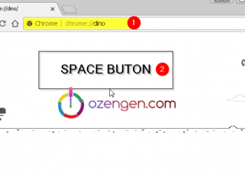 Google Chrome gizli dinozor oyununu nasıl oynanırsınız