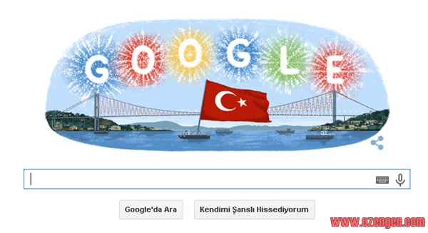 Google “Cumhuriyet Bayramı” Doodle