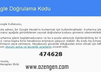 Google Hesap Kurtarma Geri Alma Kesin Yöntem