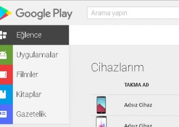 Google Play cihazlar nasıl düzenlenir