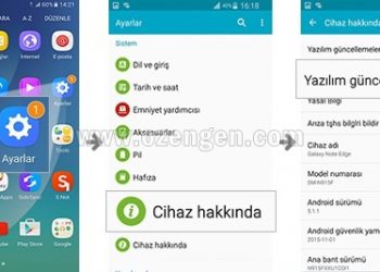 Güncelleme Nasıl Yapılır Android, ios, Windows