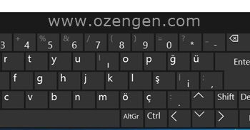 Klavye Türkçe Nasıl Yapılır