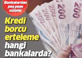 Koronavirüs nedeniyle kredi ertelemesi nasıl yapılır ? |