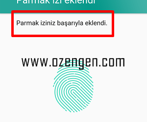 LG G5 Telefonlarda Parmak izi Nasıl Eklenir
