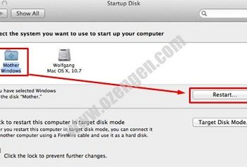 Macintosh Başlangıç Sistemi Nasıl Seçilir
