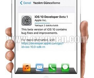 İOS 10 Yüklemesi Nasıl Yapılır
