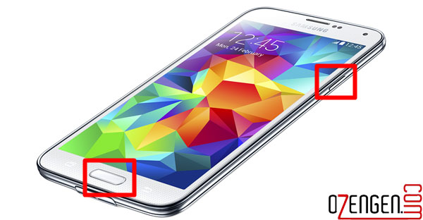 Samsung Galaxy S5 Ekran Görüntüsü Nasıl Alınır