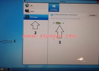Samsung Tablet Dokunmatik Arıza Çözümü