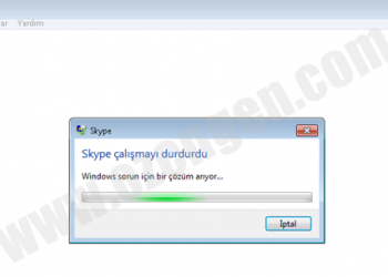 Skype Çalışmayı Durdurdu Çözümü