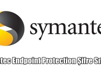 Symantec Endpoint Protection Şifre Sıfırlama