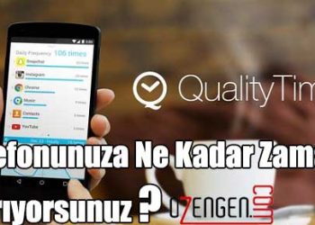 Telefonunuza Ne Kadar Zaman Harciyorsunuz