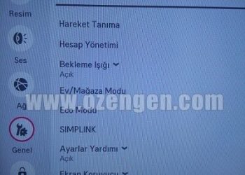 Televizyon Mac Adresi Nasıl Öğrenilir