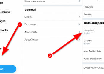Twitter ingilizce oldu Twitter dil değiştirme