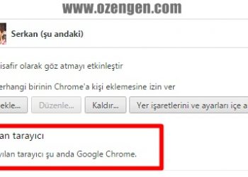 Varsayılan Tarayıcı Nasıl Değiştirilir