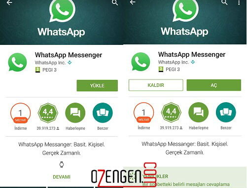 “Whatsapp Aç” Whatsapp Hesabı Nasıl Açılır