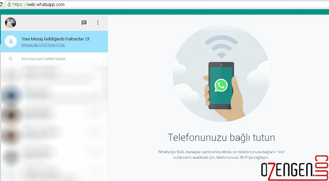 “Whatsapp Web” Nasıl Kullanılır