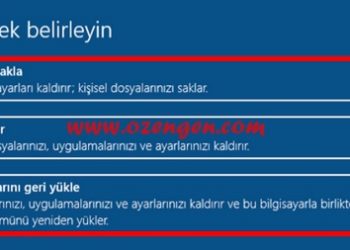 Windows 10 Nasıl Sıfırlanır