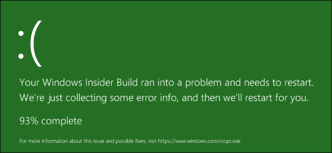 Windows 10 yeşil ekran hatası nedir