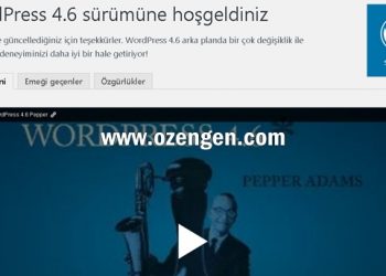 Wordpress 4.6 Sürümü Özellikleri