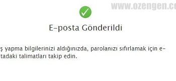 iCloud Şifremi Unuttum Çözümü