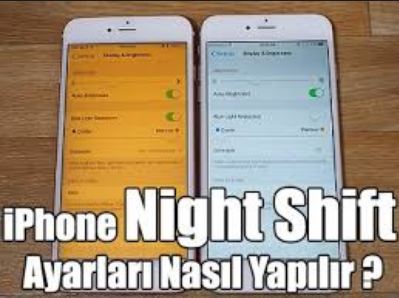 iPhone Night Shift Ayarları Nasıl Yapılır