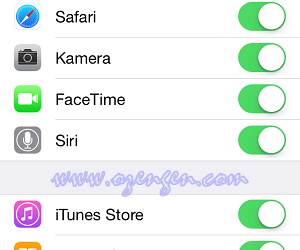iPhone Sınırlamalar Nasıl Kullanılır