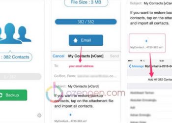 iPhone rehberi sim karta nasıl aktarılır