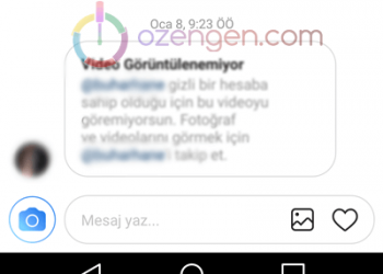 instagramda engelleyince mesajlar silinir mi