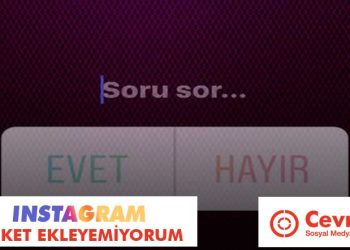 Instagram Anket Ekleyemiyorum