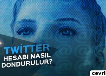 Twitter Hesap Dondurma