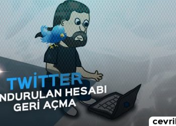 Dondurulan Twitter Hesabı Geri Nasıl Açılır?