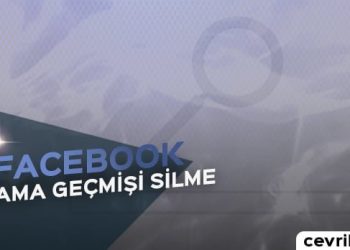 Facebook Arama Geçmişi Silme
