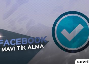 Facebook Mavi Tik Alma Nasıl Yapılır?