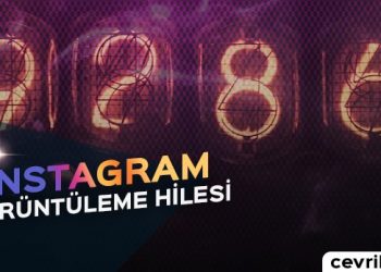 Instagram Görüntüleme Hilesi 2021 - Cevrik