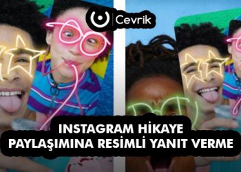 Instagram Hikaye Paylaşımına Resimli Yanıt Verme