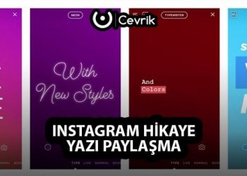 Instagram Hikaye Yazı Paylaşma