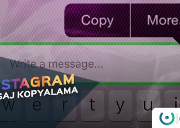 Instagram Mesaj Kopyalama