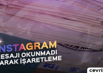Instagram Mesajı Okunmadı Olarak İşaretleme