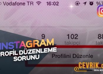 Instagram Profil Düzenleme Sorunu